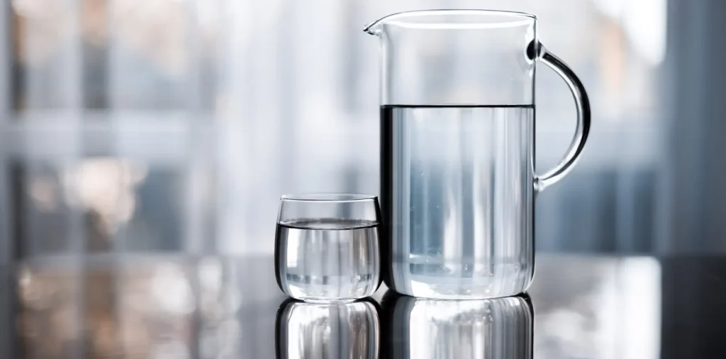 spirituality and water reflected through clean drinking water and mindful hydration