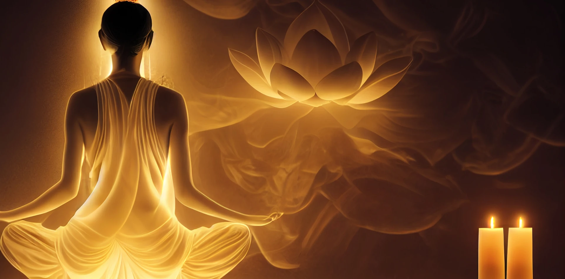 Person meditating in cosmic light representing One Love consciousness and spiritual goal setting